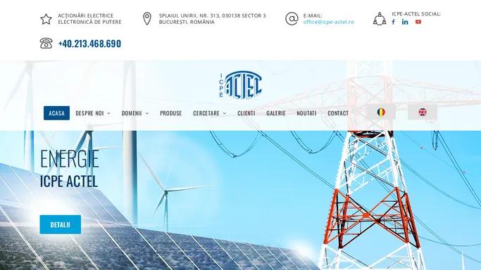 ICPE ACTEL