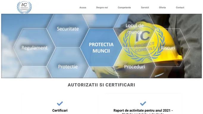 IC Protect Consult – Serviciu Extern de Prevenire si Protectie