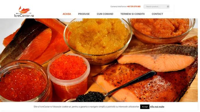 IcreCaviar.ro – Magazin online icre si caviar