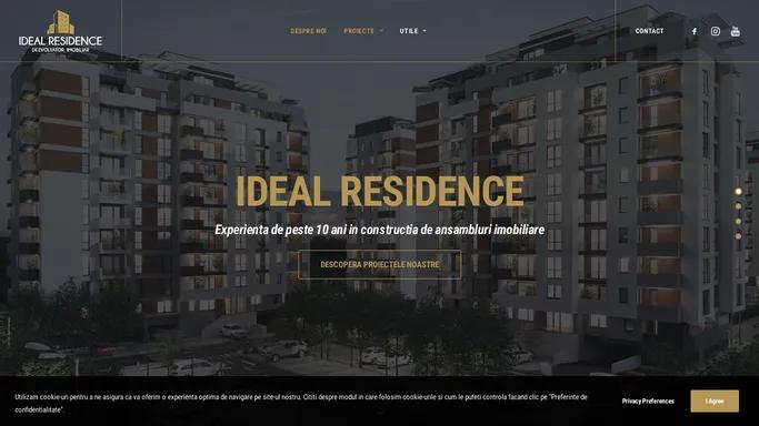 Ideal Residence – Dezvoltator Imobiliar