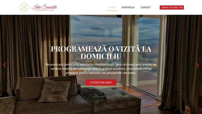 Idei Sensibile – Decoratiuni textile din suflet!