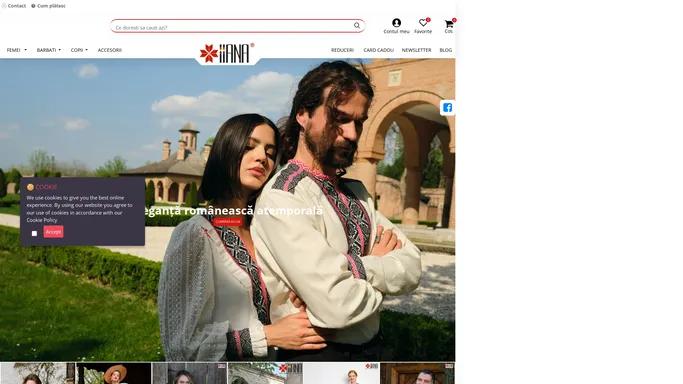 IIANA® - Bluza tip Ie, Rochii, Camasi si Haine traditionale!