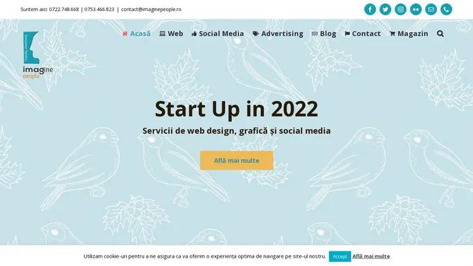 Web-design, Branding & Advertising • Imagine People
