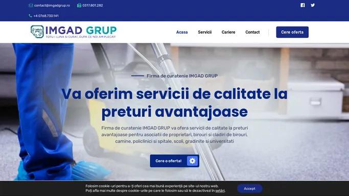 IMGADGRUP | Curatenie profesionala la preturi fara concurenta