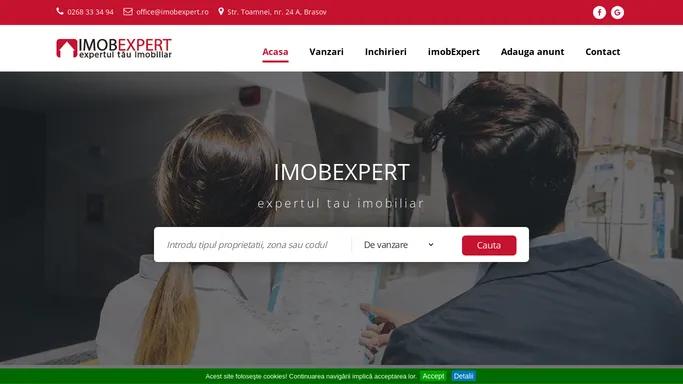 Agentia imobiliara Imobexpert, anunturi imobiliare in Brasov si imprejurimi