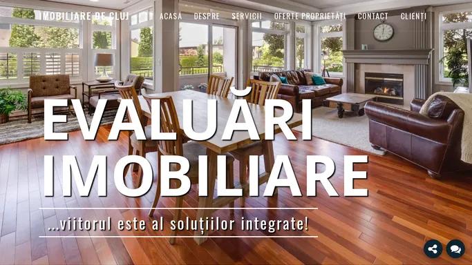 IMOBILIARE DE CLUJ - EVALUARI IMOBILIARE