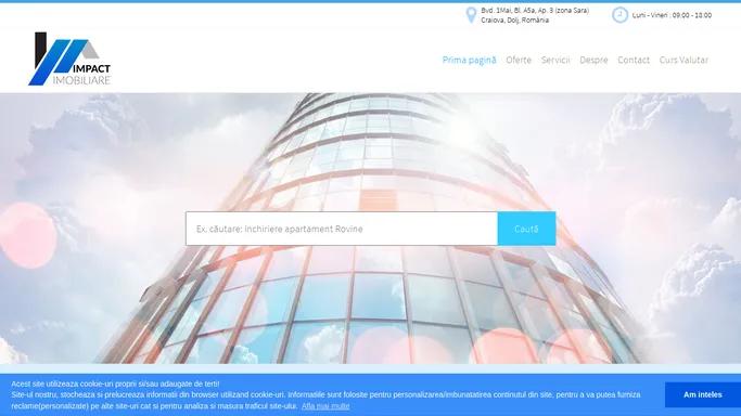 Impact Imobiliare Craiova - agentii imobiliare Craiova