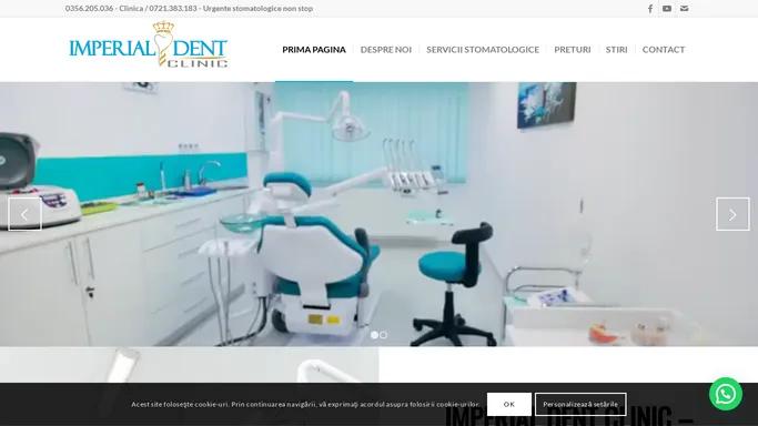 Imperial Dent Clinic - Urgente stomatologice Timisoara non stop