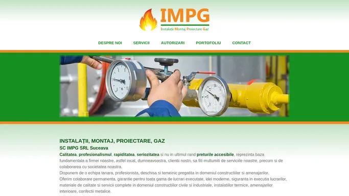 IMPG - Instalatii, Montaj, Proiectare, Gaz