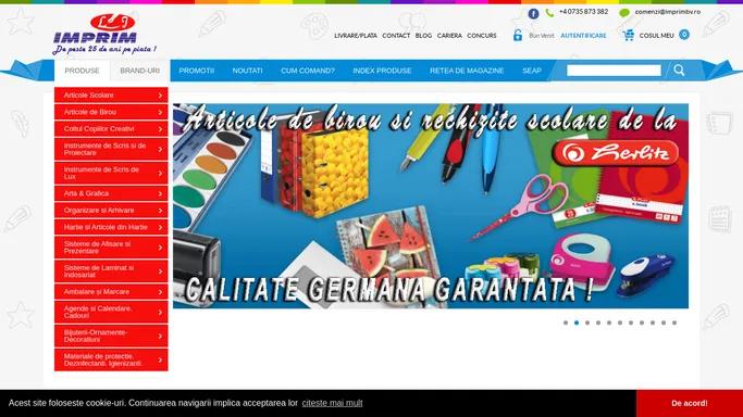 IMPRIM Brasov - Online - Birotica, Papetarie si Tipizate