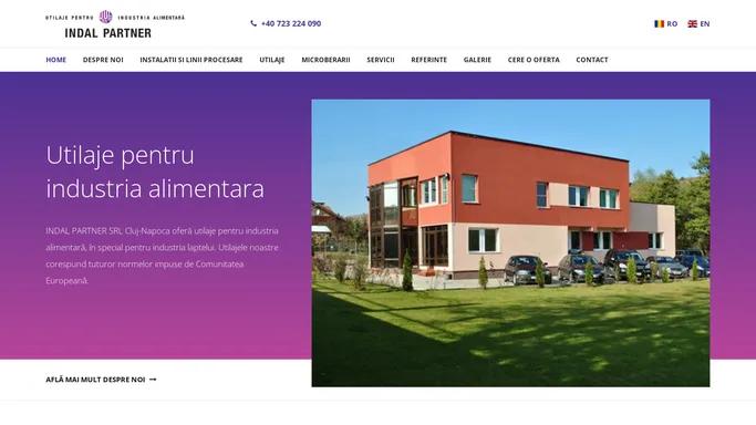 Indal Partner: utilaje pentru industria alimentara