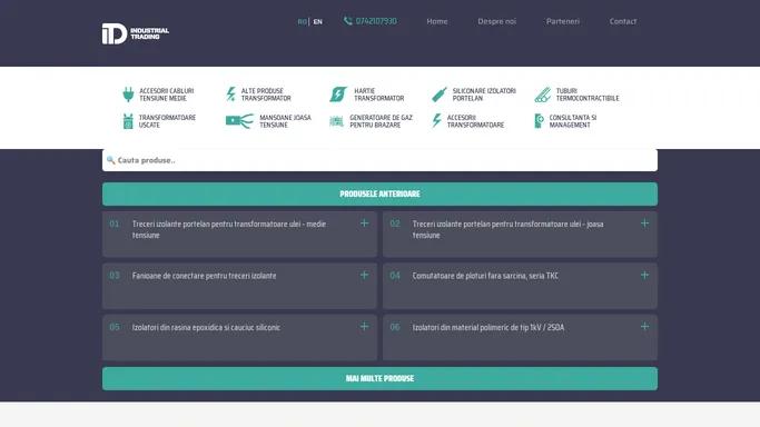 INDUSTRIAL TRADING - Produse Omologate Enel