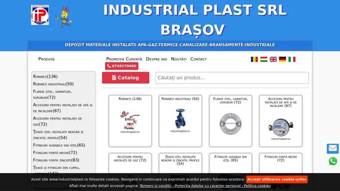 DEPOZIT MATERIALE INSTALATII APA-GAZ-TERMICE-CANALIZARE-BRANSAMENTE-INDUSTRIALE