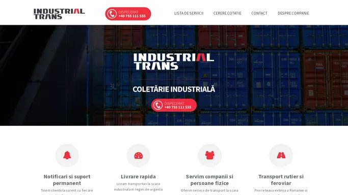 IndustrialTrans | Coletarie Industriala