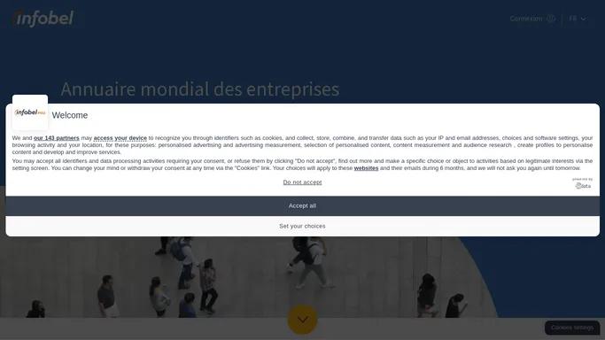 Annuaire mondial des entreprises | Infobel