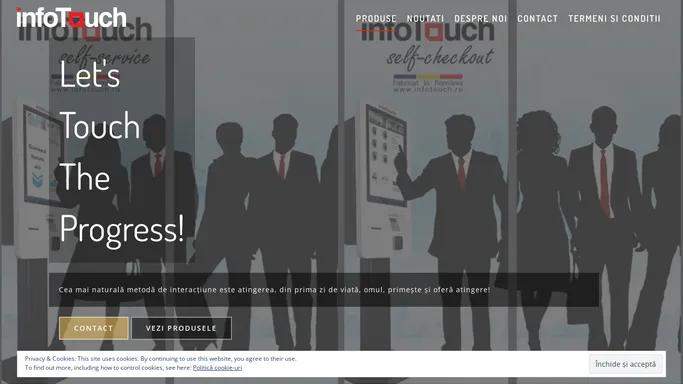 InfoTouch Systems | Producator terminale selforder, infochiosc-uri selfservice, terminale de plata din Romania