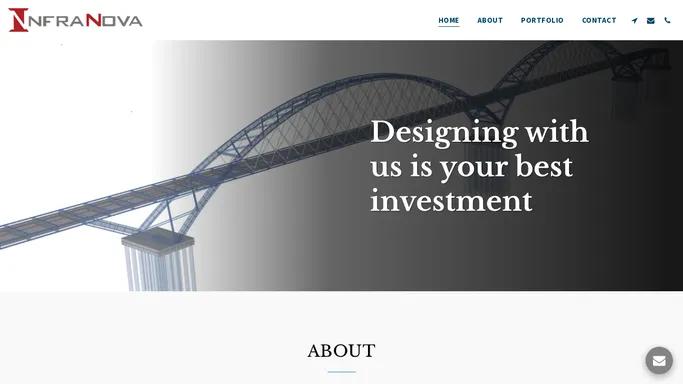 InfraNova - Designing with us is your best investment