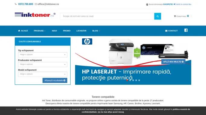 Tonere Compatibile Samsung HP, Canon, Brother| Ink Toner