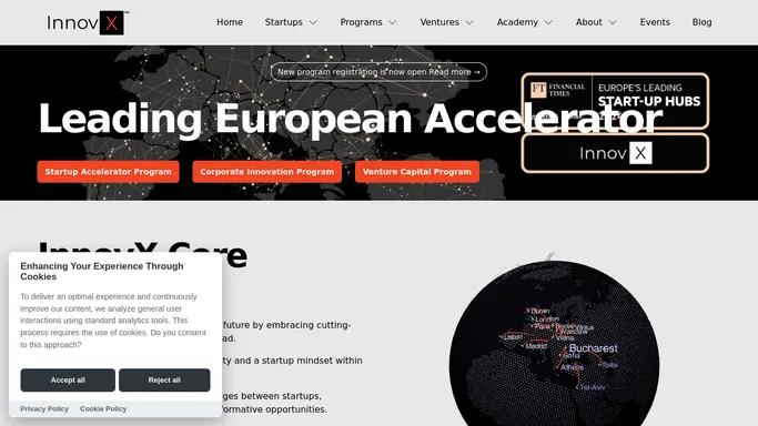 InnovX | Leading European Accelerator | Leading European Accelerator