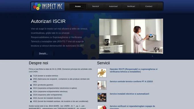 Inspect MC | Autorizari ISCIR