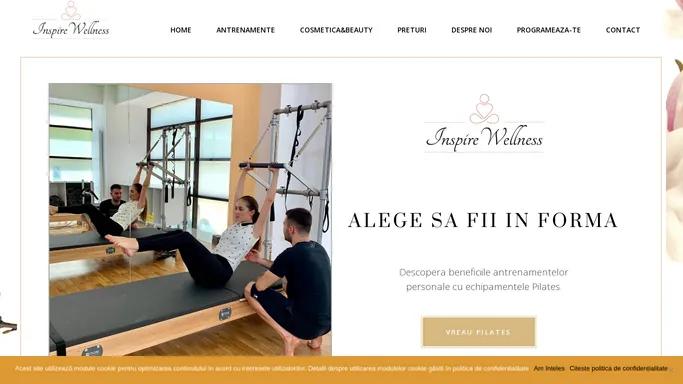 Studio Pilates,Yoga, Workout si Masaj | Inspire Wellness