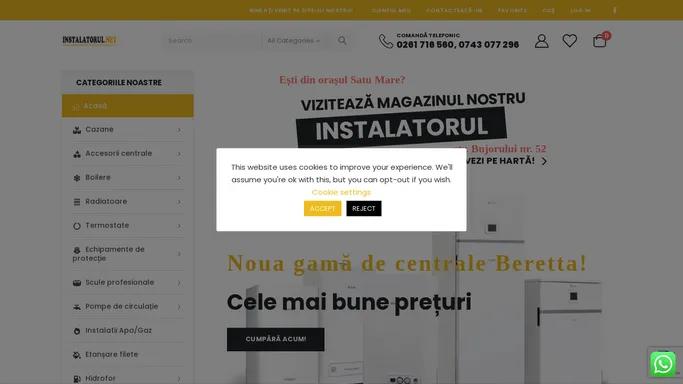 Magazinul Instalatorul.net Satu Mare - Instalatorul.Net