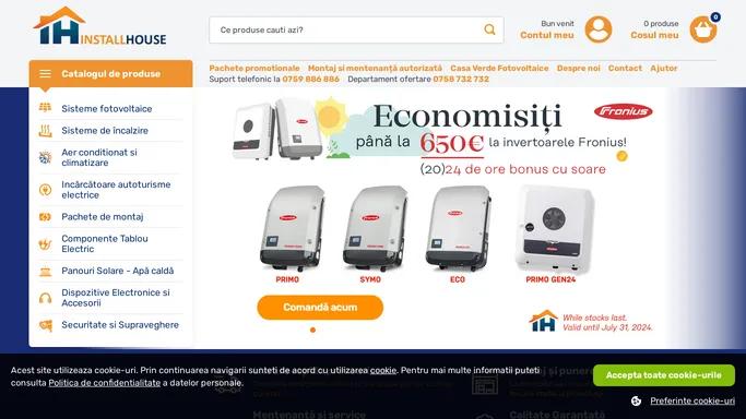Panouri Fotovoltaice (Solare) - Cel Mai Mic Pret din RO
