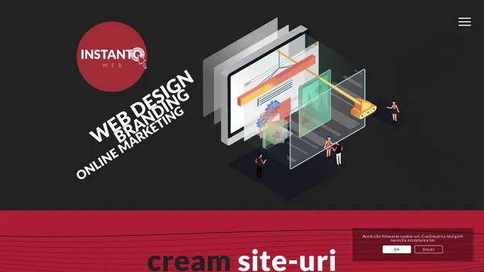 INSTANTO Web Design, Branding & Promovare Online