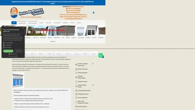 Rulouri Exterioare - Jaluzele, rolete si storuri