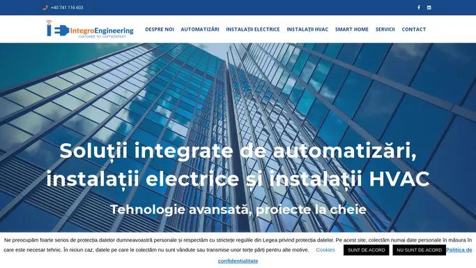 Integro Engineering - firma de instalatii electrice si automatizari