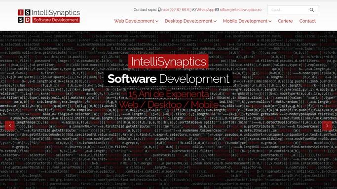 IntelliSynaptics Software Development