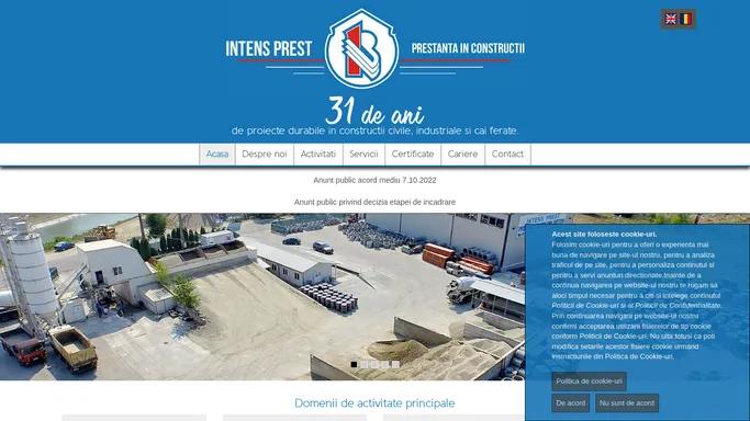Prefabricate beton, constructii cai ferate, balastiere si transport agregate, constructii industriale