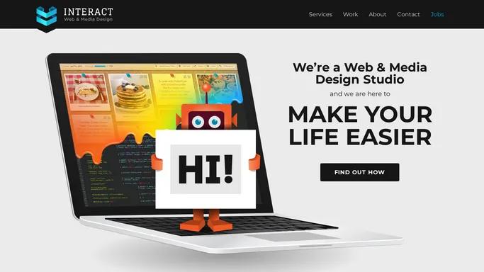 Interact - Web and media design studio