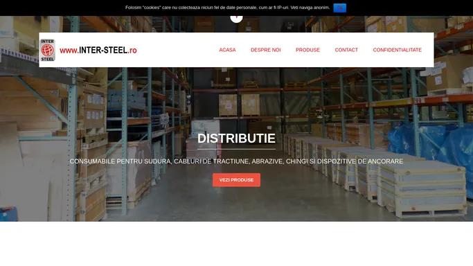 Inter Steel – Distribuitor CONSUMABILE PENTRU SUDURA, CABLURI DE TRACTIUNE, ABRAZIVE, CHINGI SI DISPOZITIVE DE ANCORARE