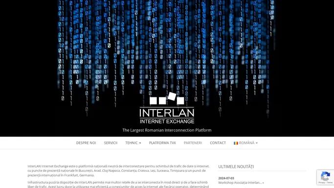 InterLAN – The Largest Romanian Interconnection Platform