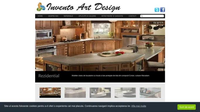 Invento Art Design - Proiecte Amenajari in CORIAN