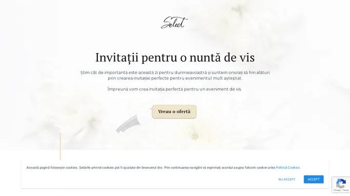 Invitatii Select