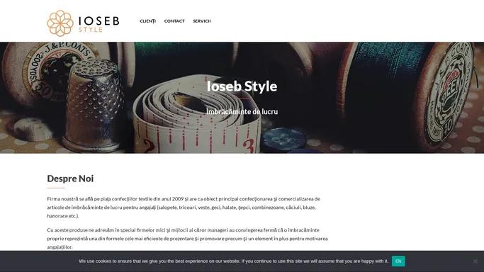 Ioseb Style – Imbracaminte de lucru