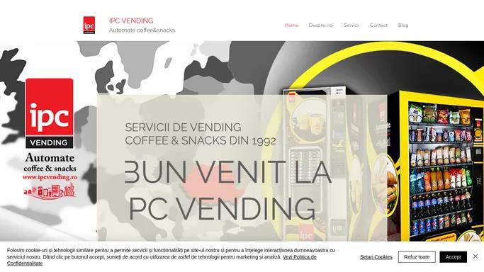 Ipc Vending | Romania | Servicii vending coffee&snacks