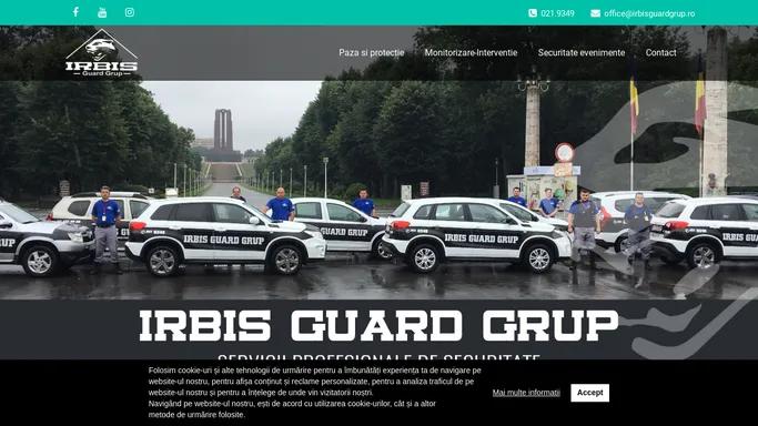 Irbis Guard Grup – Servicii Profesionale de Securitate – Conteaza pe serviciile profesionale Irbis