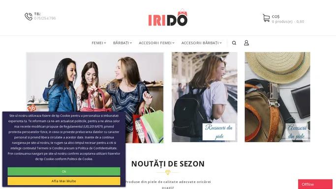 Irido - magazin cu produse din piele
