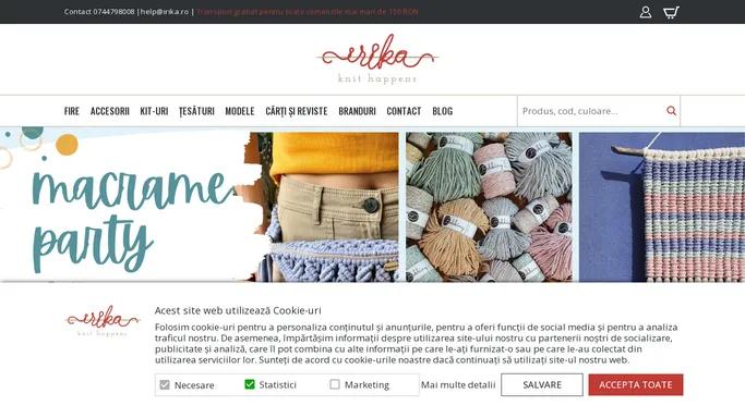 Irika | Knit Happens – Fire, accesorii si proiecte pentru tricotat si crosetat
