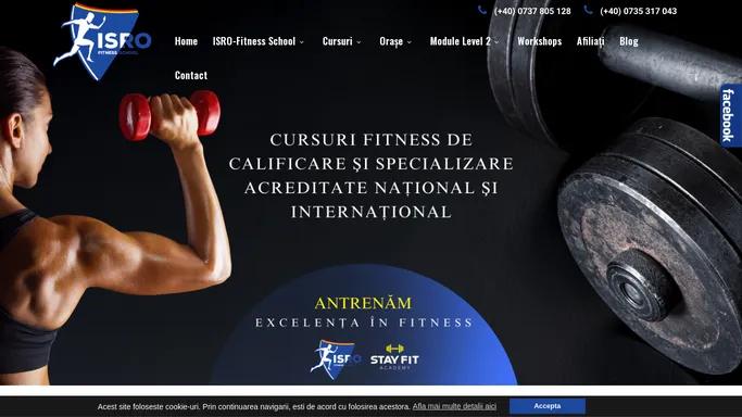 Cursuri Instructor Fitness - ISRO Fitness School