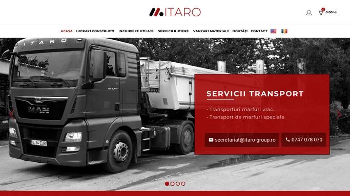 ITARO – Constructii drumuri si poduri – Inchiriere utilaje