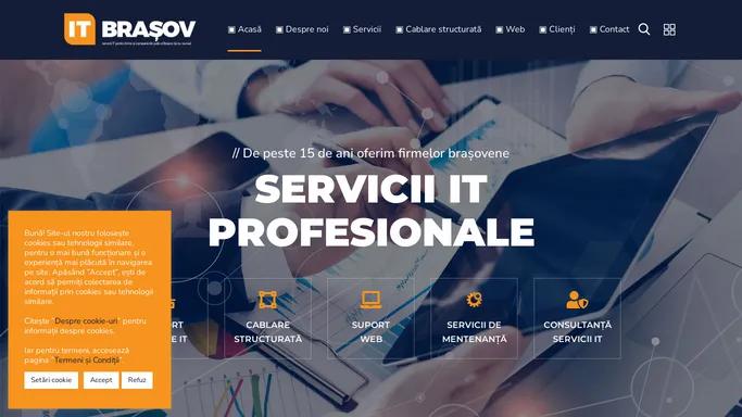 IT Brasov – Servicii IT | Mentenanta & Consultanta IT | Retea si server