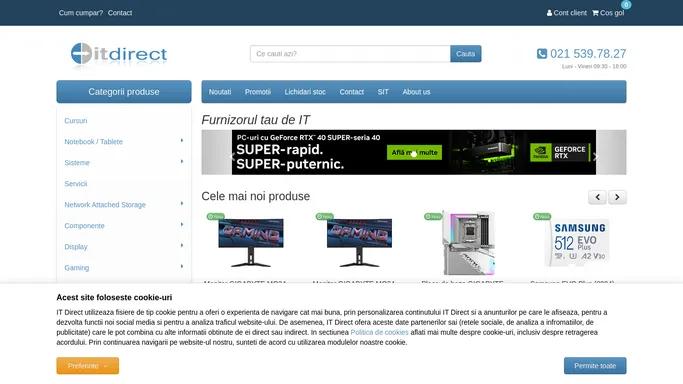 IT Direct - Furnizorul tau de IT