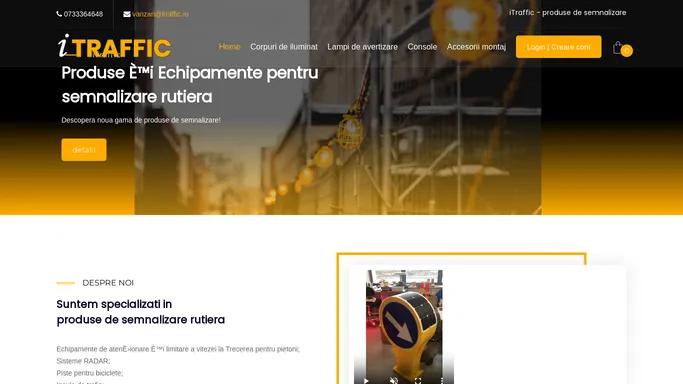 iTraffic - produse de semnalizare