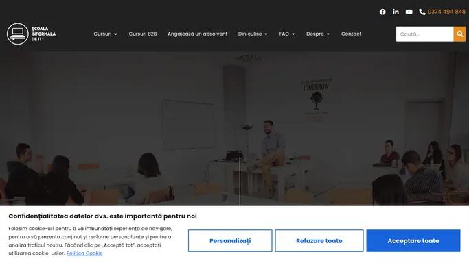 Scoala informala de IT - cursuri IT incepatori si avansati