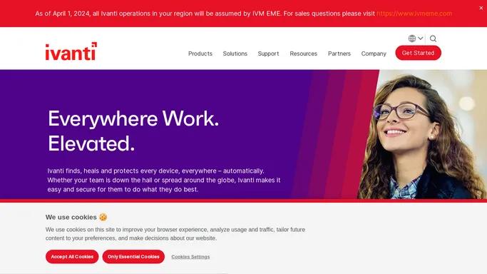 Ivanti - Everywhere Work. Elevated.