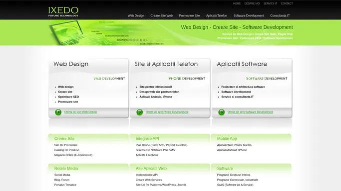 Web Design | Creare Site Web | Software Development